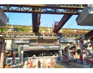 广东鹤洞大桥提升特种工程